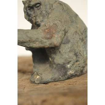 吉田三郎 ブロンズ【猿】 M175 