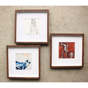 unknown 額 3枚　Z199