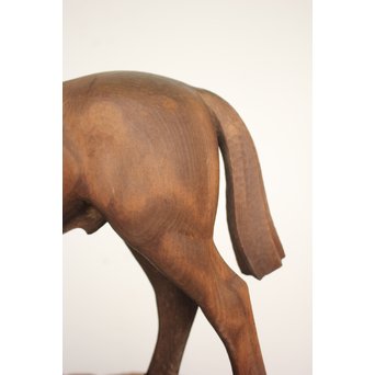 五郎刻 木彫【馬】　X189 