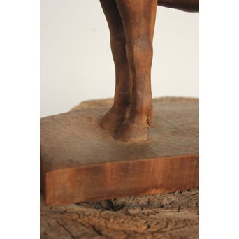 五郎刻 木彫【馬】　X189 