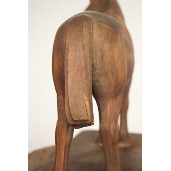 五郎刻 木彫【馬】　X189 