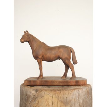 五郎刻 木彫【馬】　X189