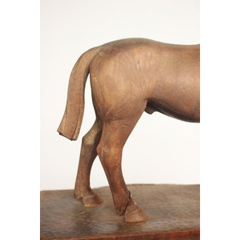 五郎刻 木彫【馬】　X189 