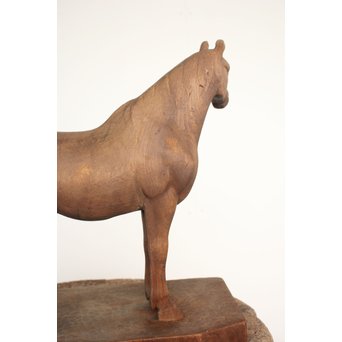 五郎刻 木彫【馬】　X189 