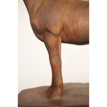 五郎刻 木彫【馬】　X189 