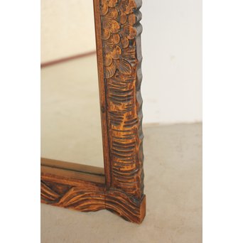 軽井沢彫 鏡　X190 