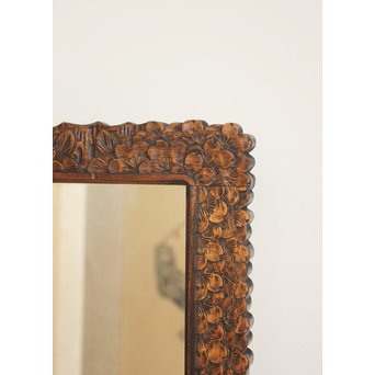 軽井沢彫 鏡　X190 