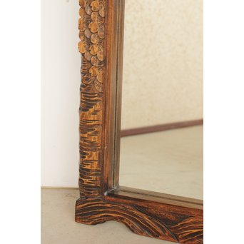 軽井沢彫 鏡　X190 