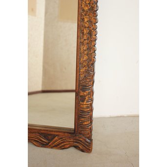 軽井沢彫 鏡　X190 