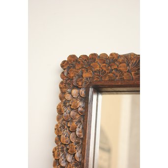 軽井沢彫 鏡　X190 