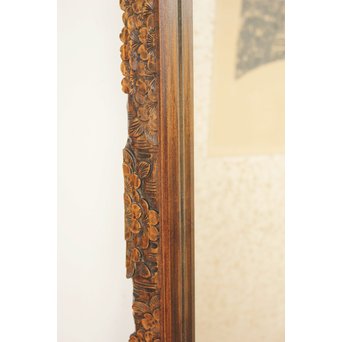 軽井沢彫 鏡　X190 