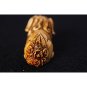 友一銘 獅子時代根付　U087 