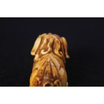 友一銘 獅子時代根付　U087 