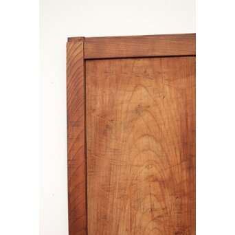 総欅 欅一枚板の引戸 2枚1組　B979 