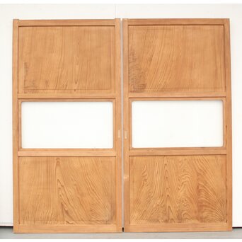 一枚板の帯戸 4枚1組　B980 