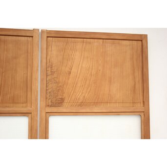 一枚板の帯戸 4枚1組　B980 