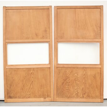 一枚板の帯戸 4枚1組　B980 
