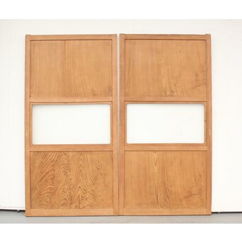 一枚板の帯戸 4枚1組　B980 