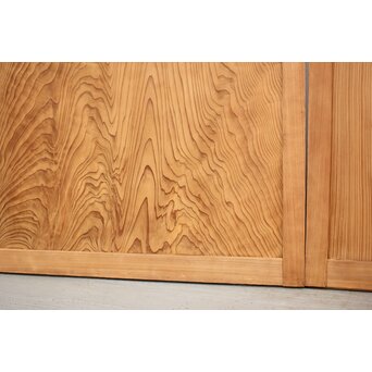 一枚板の帯戸 4枚1組　B980 