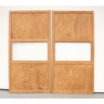 一枚板の帯戸 4枚1組　B980 