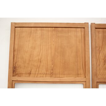 一枚板の帯戸 4枚1組　B980 