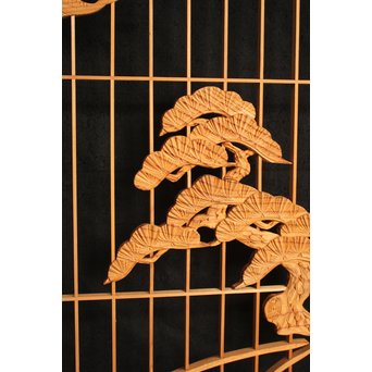 鶴松 大型書院 2枚1組　R2524 