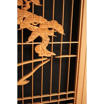 鶴松 大型書院 2枚1組　R2524 