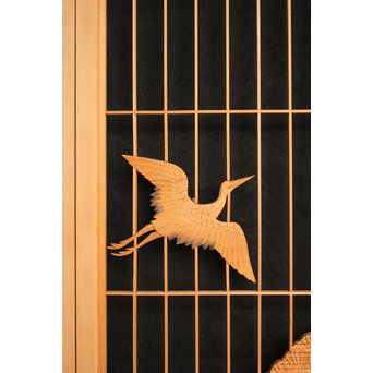 鶴松 大型書院 2枚1組　R2524 