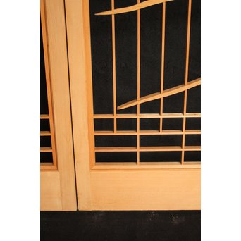 鶴松 大型書院 2枚1組　R2524 