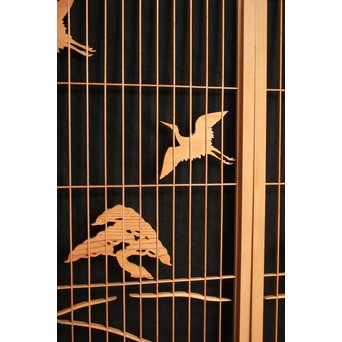 鶴松 大型書院 2枚1組　R2524 