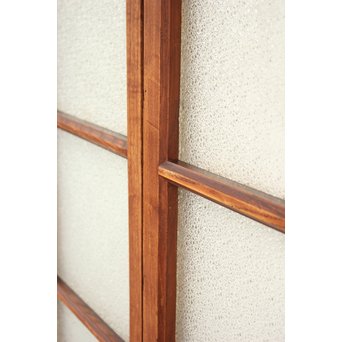 建具部材 ガラス窓 ダイアガラス欄間 2枚1組　D178 