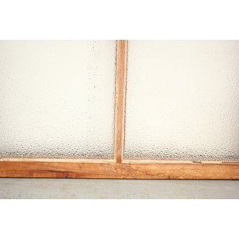 建具部材 ガラス窓 ダイアガラス欄間 2枚1組　D178 