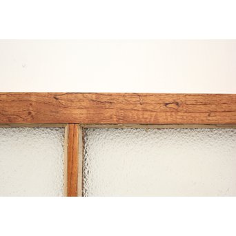 建具部材 ガラス窓 ダイアガラス欄間 2枚1組　D178 