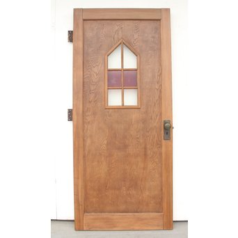 洋風ダイア紫色ガラスドア　GD1264 