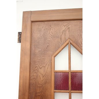 洋風ダイア紫色ガラスドア　GD1264 