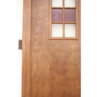 洋風ダイア紫色ガラスドア　GD1264 