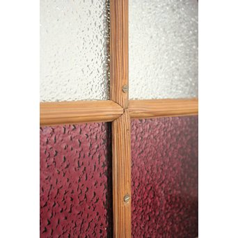 洋風ダイア紫色ガラスドア　GD1264 