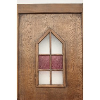 洋風ダイア紫色ガラスドア　GD1264 