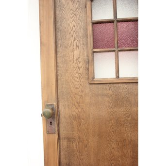 洋風ダイア紫色ガラスドア　GD1264 