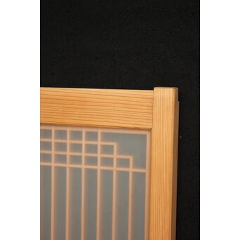 両面ガラス 組子書院 2枚1組　R2525 