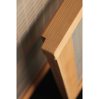 両面ガラス 組子書院 2枚1組　R2525 