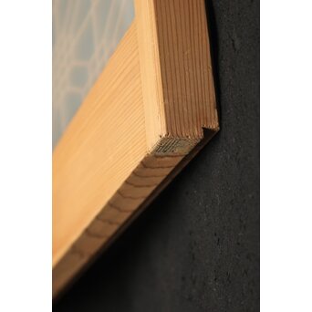 両面ガラス 組子書院 2枚1組　R2525 