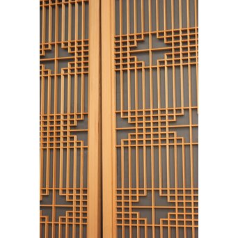 両面ガラス 組子書院 2枚1組　R2525 