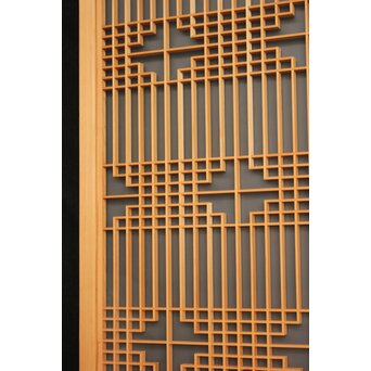 両面ガラス 組子書院 2枚1組　R2525 