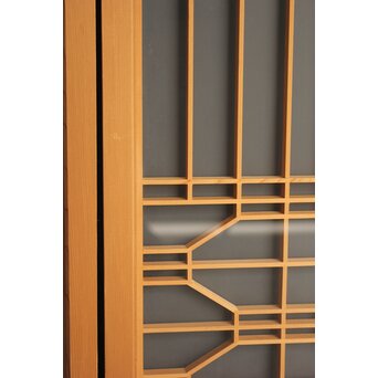 両面ガラス 組子書院 4枚1組　R2526 