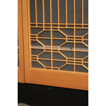 両面ガラス 組子書院 4枚1組　R2526 