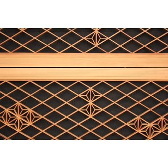 散らし組子欄間 2枚1組　R2532 