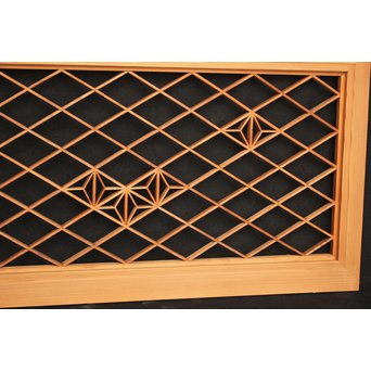 散らし組子欄間 2枚1組　R2532 