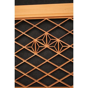 散らし組子欄間 2枚1組　R2532 