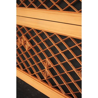 散らし組子欄間 2枚1組　R2532 